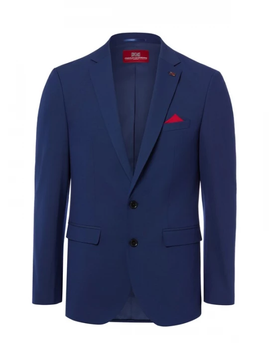 Foto van product Finshley & Harding London Business-colbert indigo / bloedrood