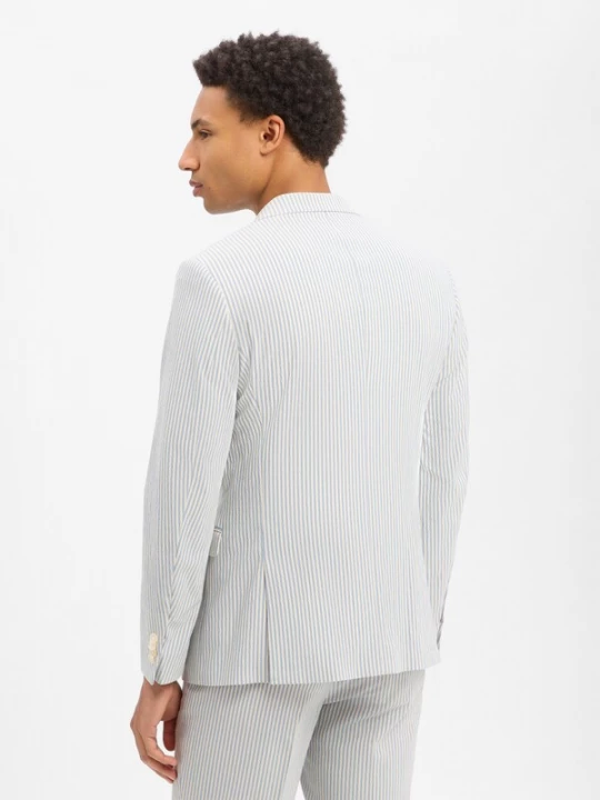 Foto van product Finshley & Harding London Colbert 'Brixdon' ecru / lichtblauw
