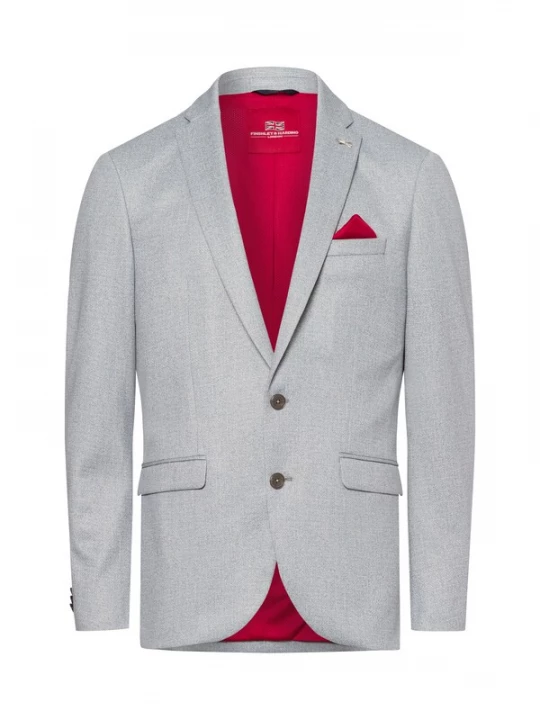 Foto van product Finshley & Harding London Colbert 'Brixdon' grijs gemêleerd