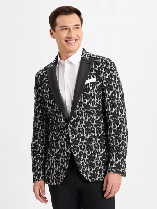Foto van product Finshley & Harding London Colbert 'Brixdon' grijs / zwart