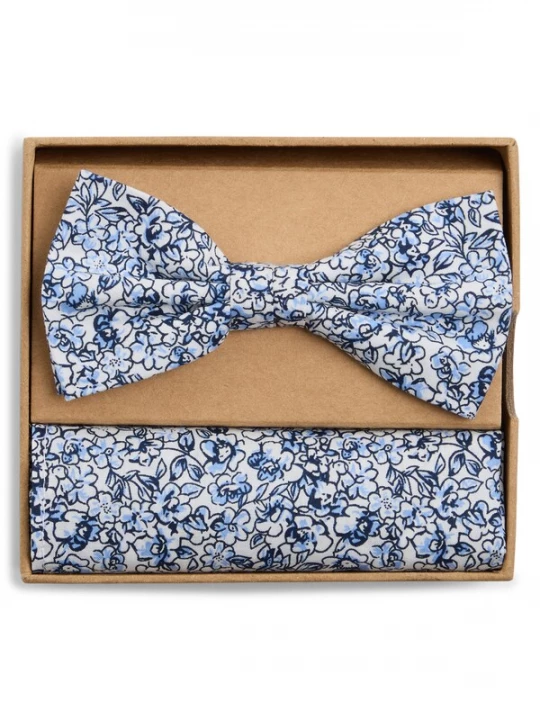 Foto van product Finshley & Harding London Pochet lichtblauw