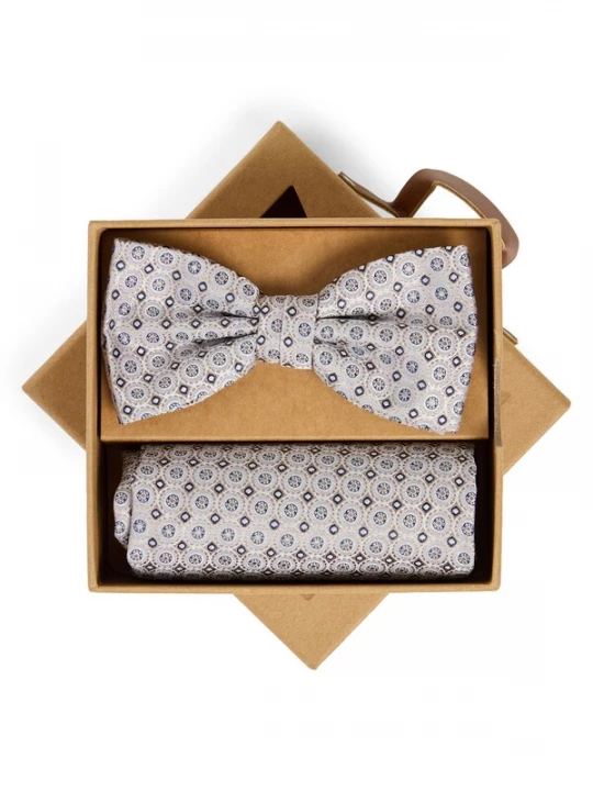 Foto van product Finshley & Harding London Vlinderdasje beige