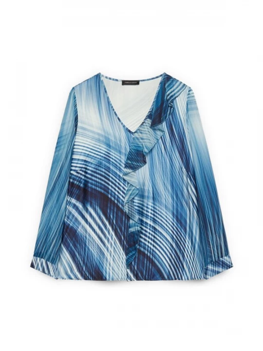 Foto van product Fiorella Rubino Blouse blauw