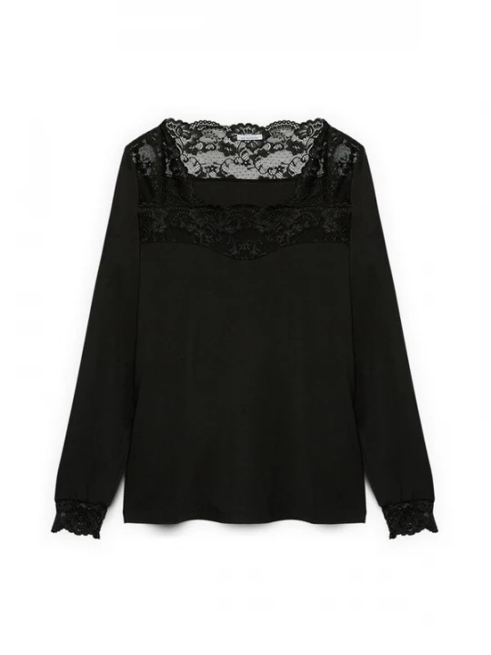 Foto van product Fiorella Rubino Blouse zwart