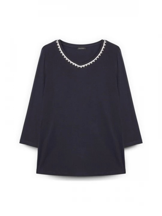 Foto van product Fiorella Rubino Shirt blauw