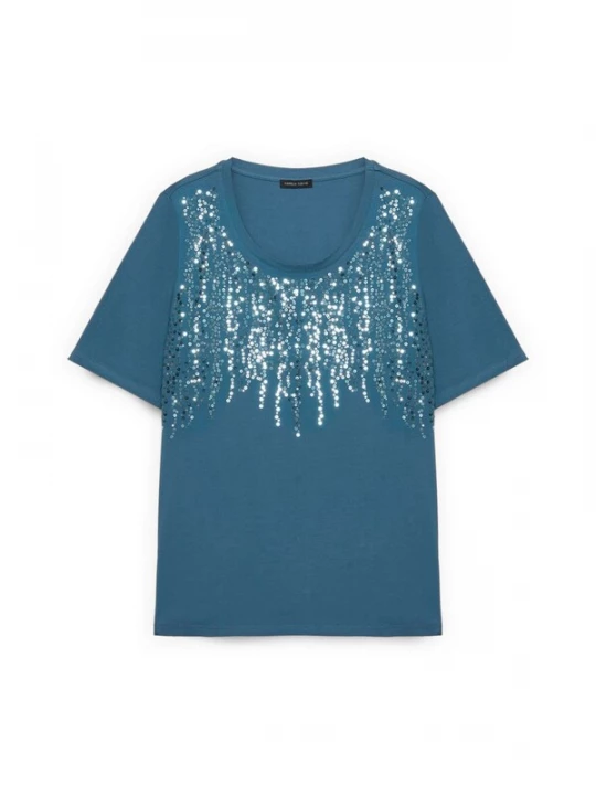 Foto van product Fiorella Rubino Shirt blauw
