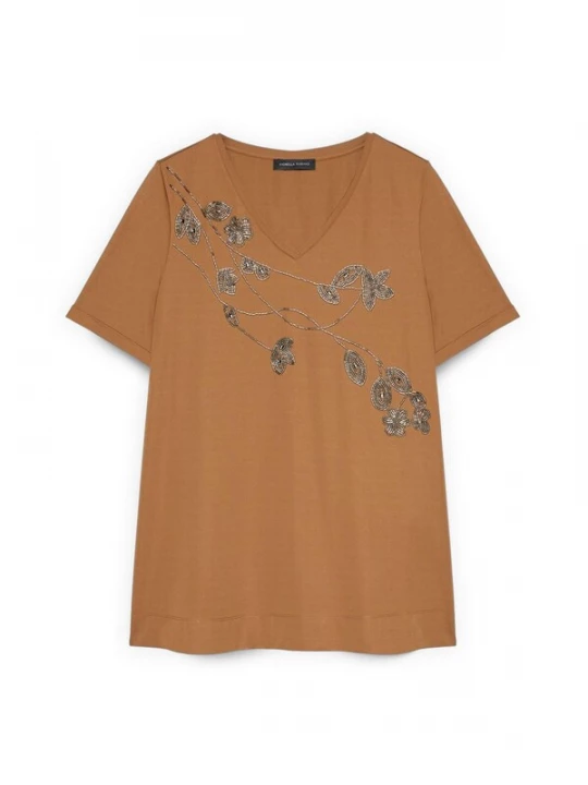 Foto van product Fiorella Rubino Shirt bruin