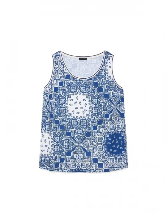 Foto van product Fiorella Rubino Top blauw