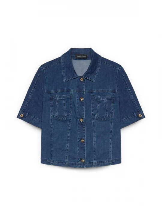 Foto van product Fiorella Rubino Tussenjas blauw