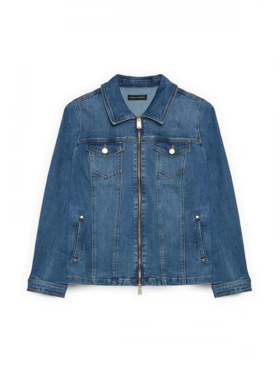 Foto van product Fiorella Rubino Tussenjas blauw