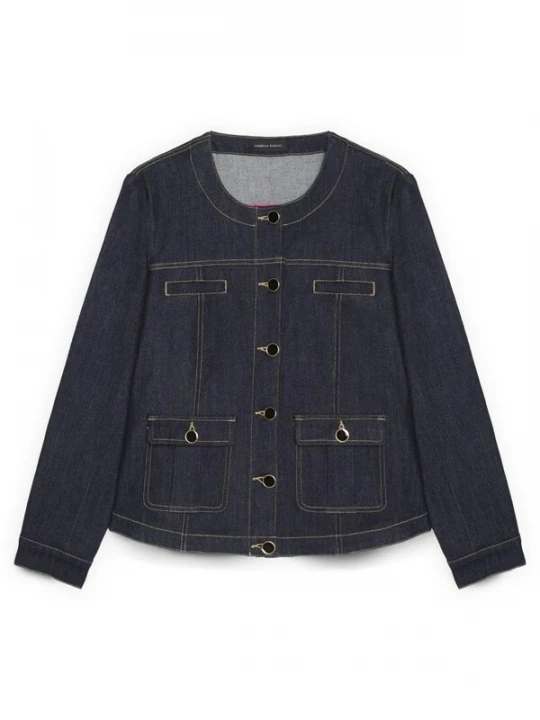Foto van product Fiorella Rubino Tussenjas blauw