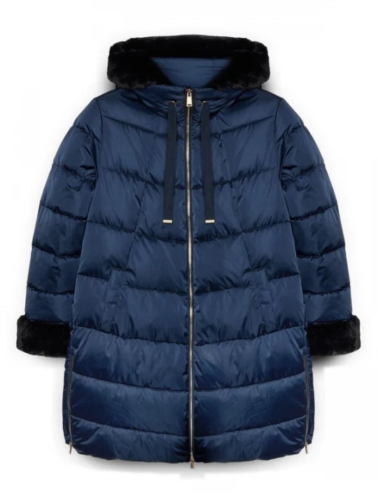 Foto van product Fiorella Rubino Winterjas blauw