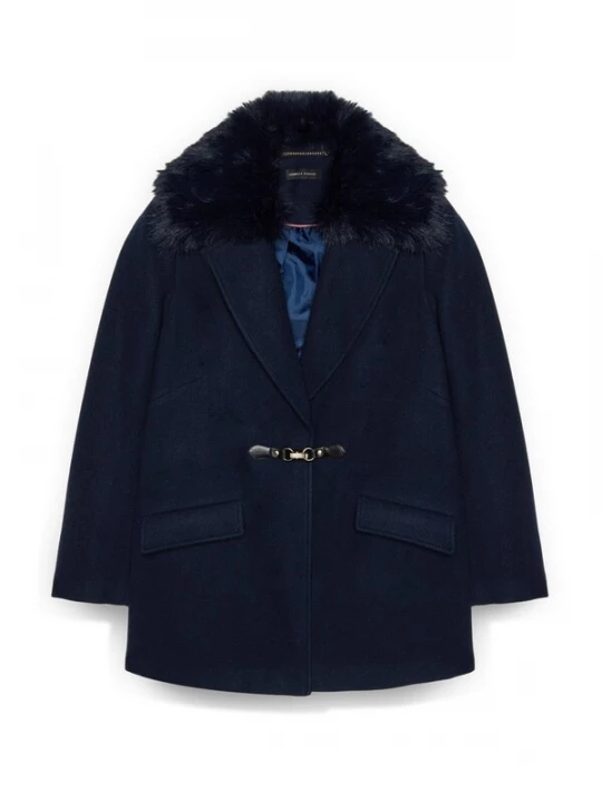 Foto van product Fiorella Rubino Wintermantel blauw
