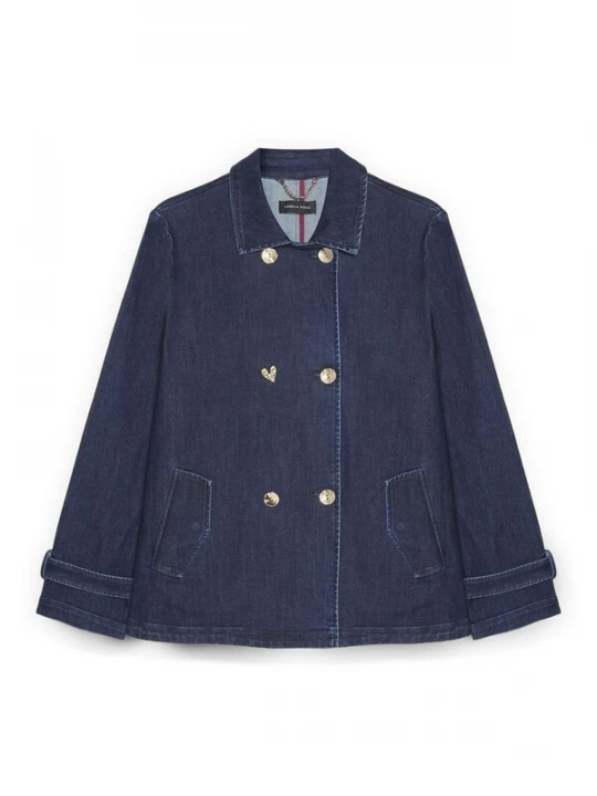 Foto van product Fiorella Rubino Wintermantel blauw