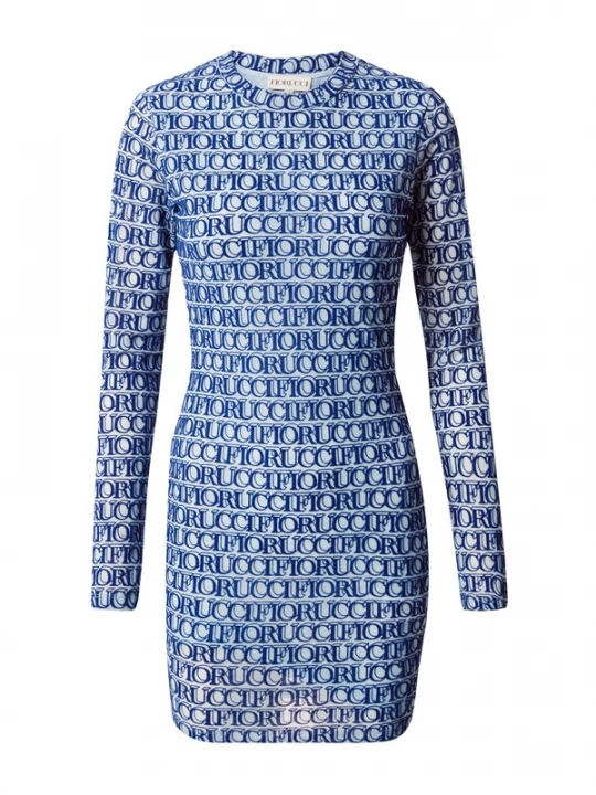 Foto van product Fiorucci Jurk indigo / lichtblauw