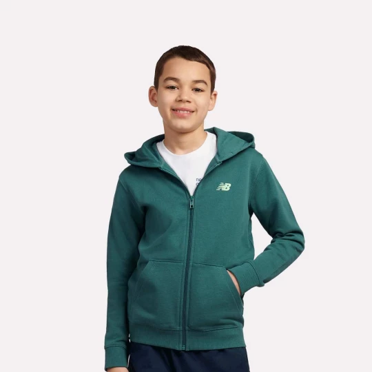 Foto van product Fitness Centre Illustrated Full Zip Hoodie New Balance groen