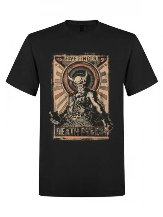 Foto van product Five Finger Death Punch Shirt 'Five Finger Death Punch Mercenary T-Shirt' zwart