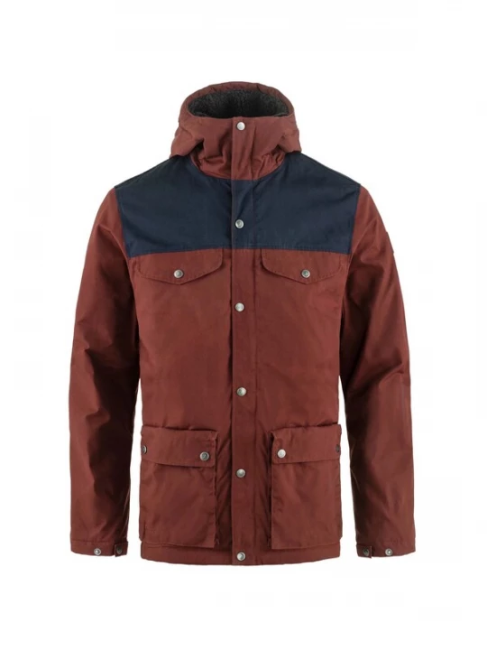 Foto van product Fjällräven Functionele jas 'Grönland' bruin / zwart