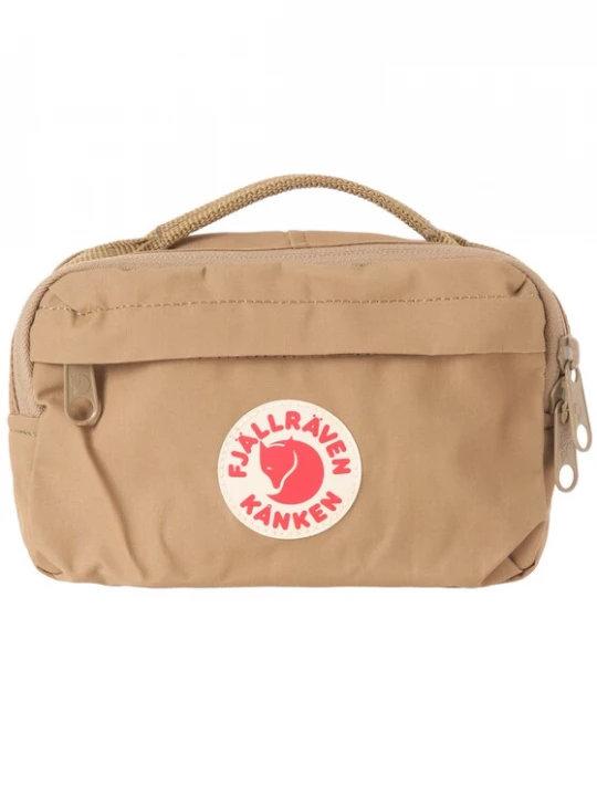 Foto van product Fjällräven Heuptas 'Kånken' sand / rood / wit