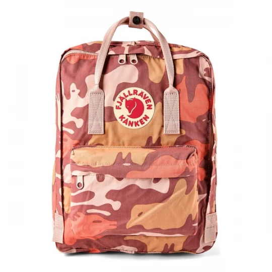 Foto van product Fjällräven Rugzak 'Kanken' beige / oranje / rood