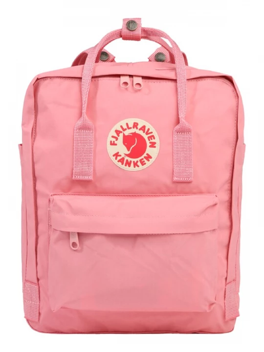 Foto van product Fjällräven Rugzak 'Kanken' lichtroze / vuurrood / wit