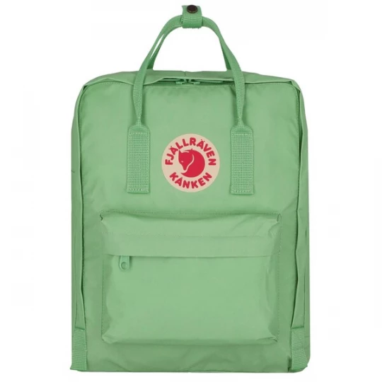 Foto van product Fjällräven Rugzak 'Kanken' mintgroen / rood / wit