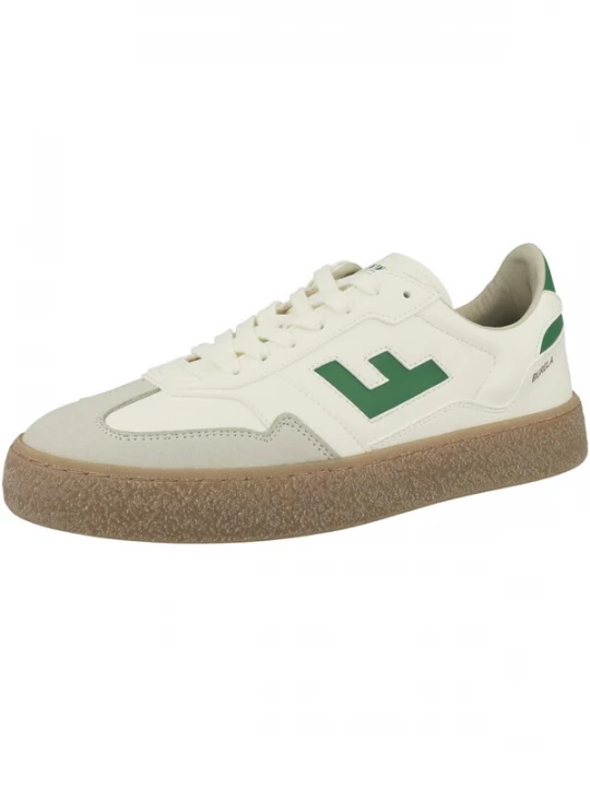 Foto van product Flamingos' Life Sneakers laag 'Burela Bold' crème / goud / grijs / groen