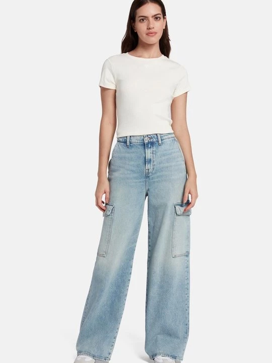 Foto van product Flared Jeans 7 For All Mankind lichtblauw