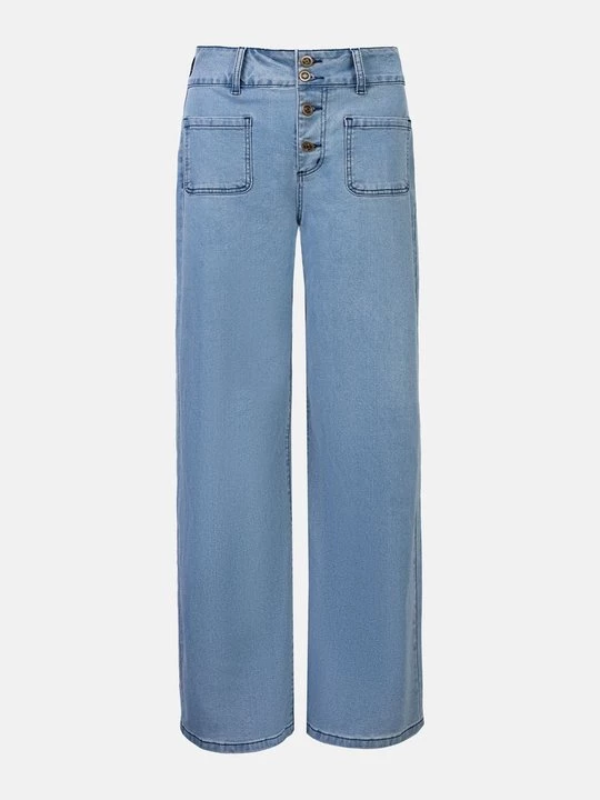 Foto van product Flared Jeans Anna Field Tall By Zalando lichtblauw