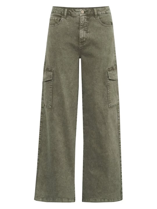 Foto van product Flared Jeans Cream groen