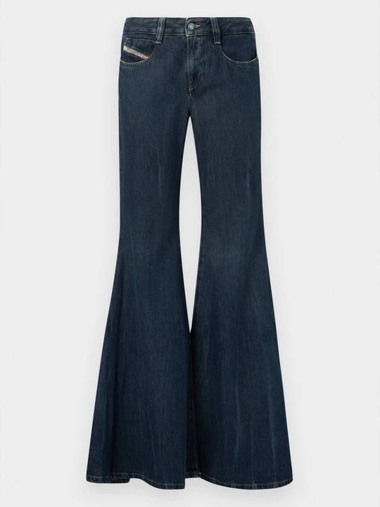 Foto van product Flared Jeans Diesel donkerblauw denim
