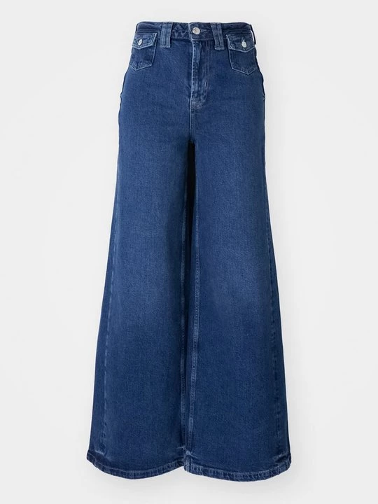 Foto van product Flared Jeans Free People donkerblauw denim