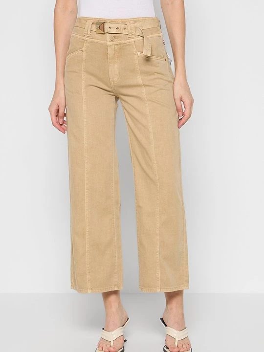 Foto van product Flared Jeans Gaudi mosterdgeel
