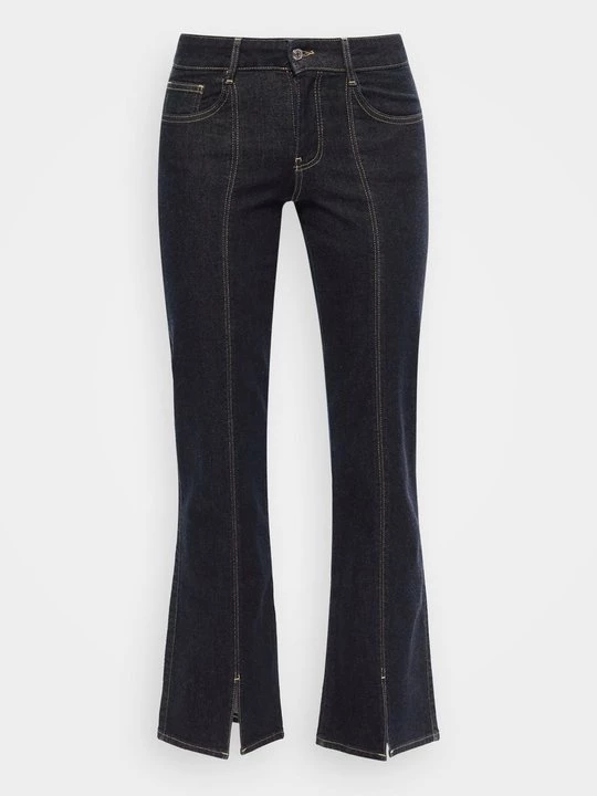 Foto van product Flared Jeans Gina Tricot donkerblauw denim