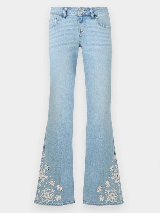 Foto van product Flared Jeans Hollister Co. lichtblauw denim
