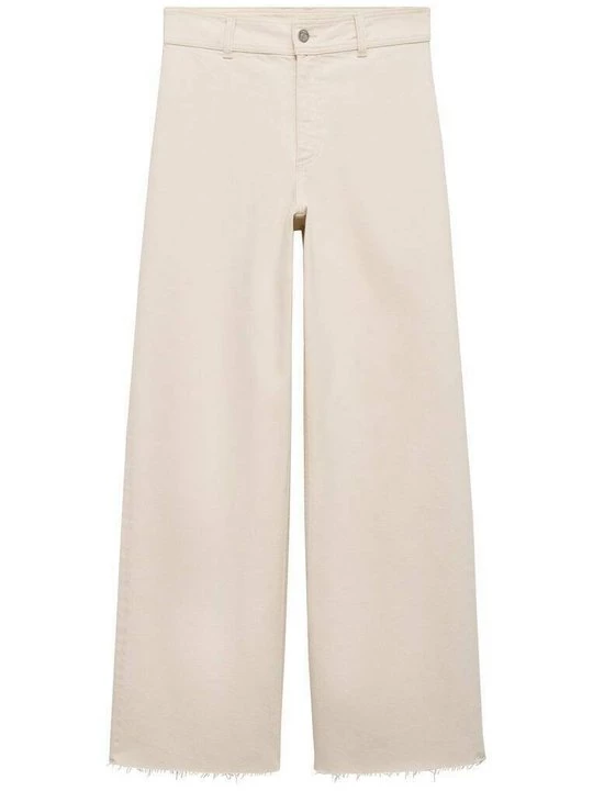 Foto van product Flared Jeans Mango crème
