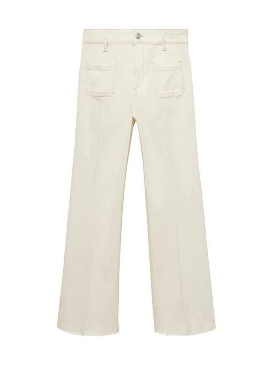Foto van product Flared Jeans Mango crème