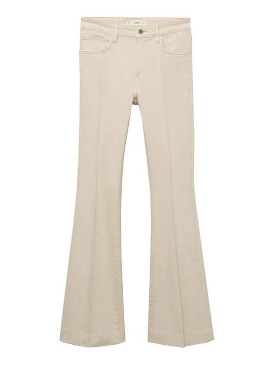 Foto van product Flared Jeans Mango crème