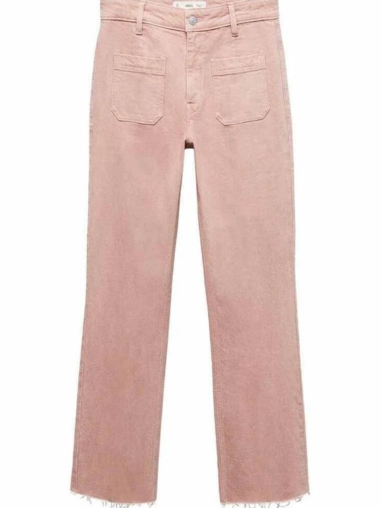 Foto van product Flared Jeans Mango donkerroze
