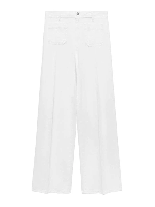 Foto van product Flared Jeans Mango wit
