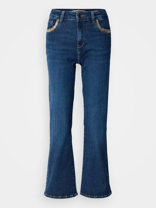 Foto van product Flared Jeans MOS MOSH donkerblauw denim