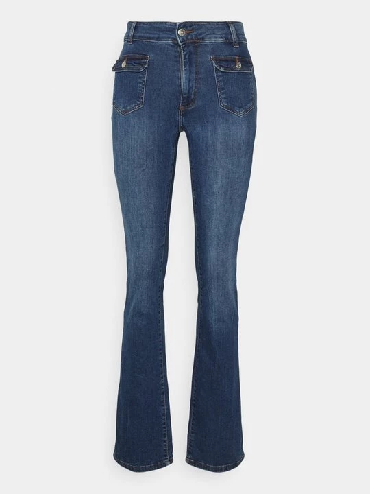 Foto van product Flared Jeans Only donkerblauw denim