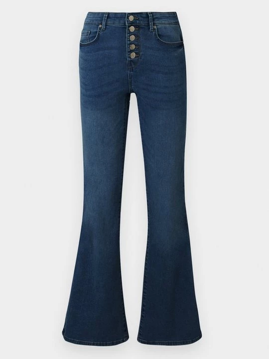 Foto van product Flared Jeans Only donkerblauw denim