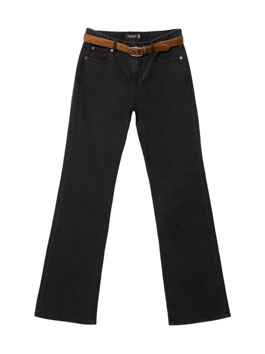 Foto van product Flared Jeans Stradivarius lichtgrijs gemêleerd