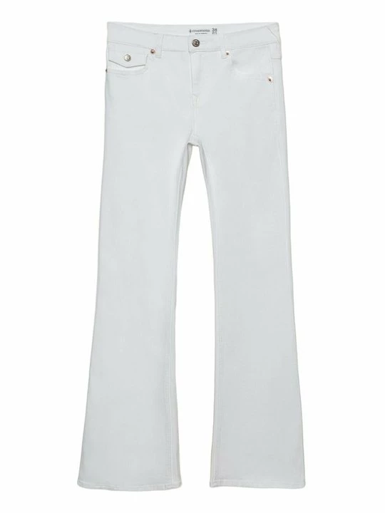 Foto van product Flared Jeans Stradivarius wit