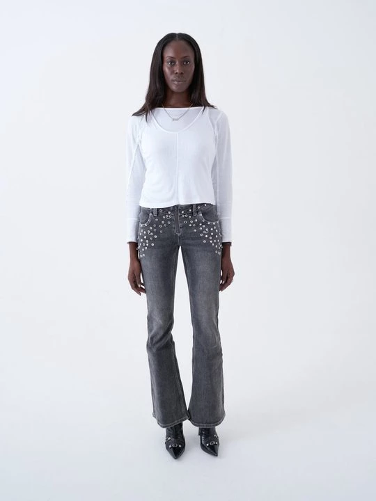 Foto van product Flared Jeans The Ragged Priest grijs