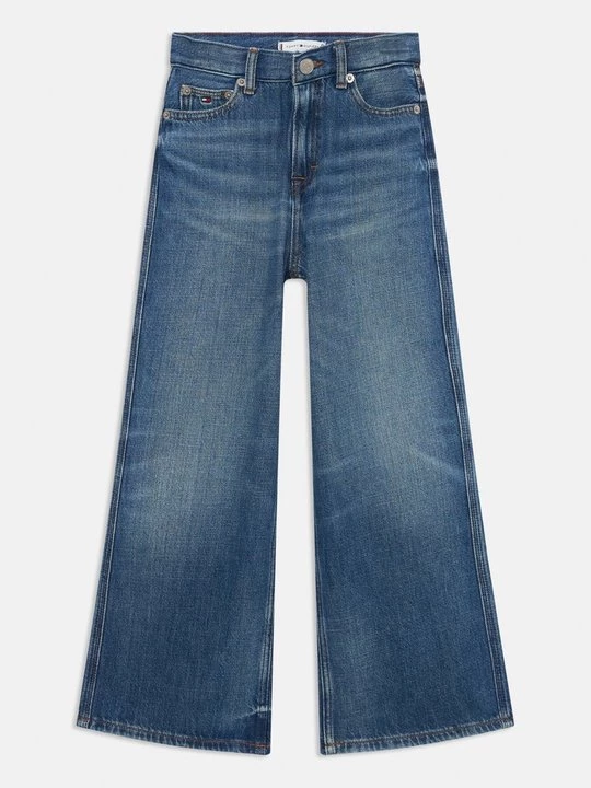 Foto van product Flared Jeans Tommy Hilfiger donkerblauw denim