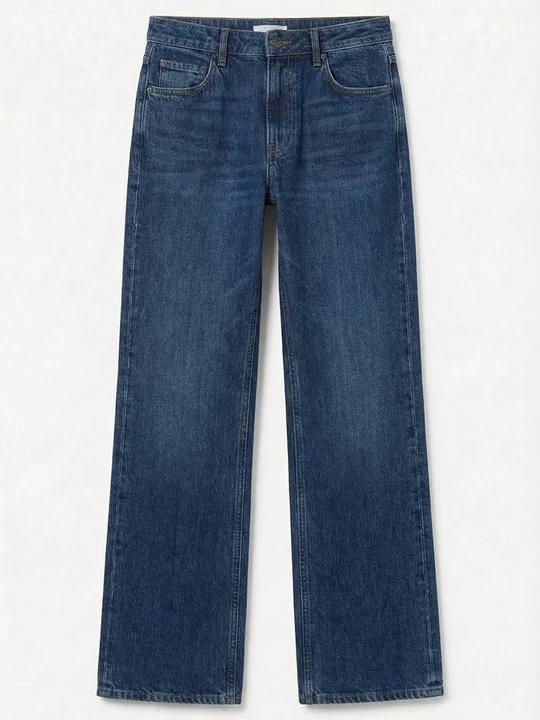 Foto van product Flared Jeans Topshop donkerblauw
