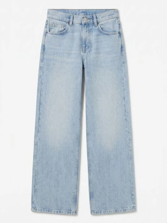 Foto van product Flared Jeans Topshop zandkleur