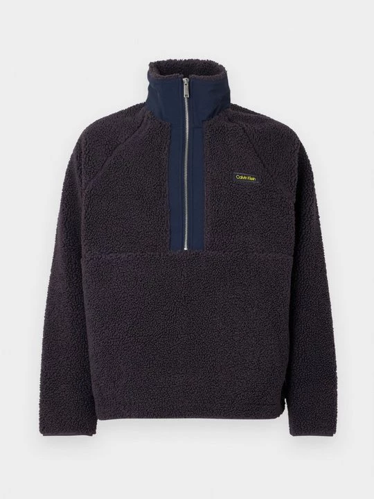 Foto van product Fleece trui Calvin Klein donkerblauw